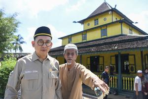 Menteri Kebudayaan kunjungi masjid cagar budaya di Samarinda