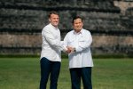 Presiden Prabowo dan Presiden Macron