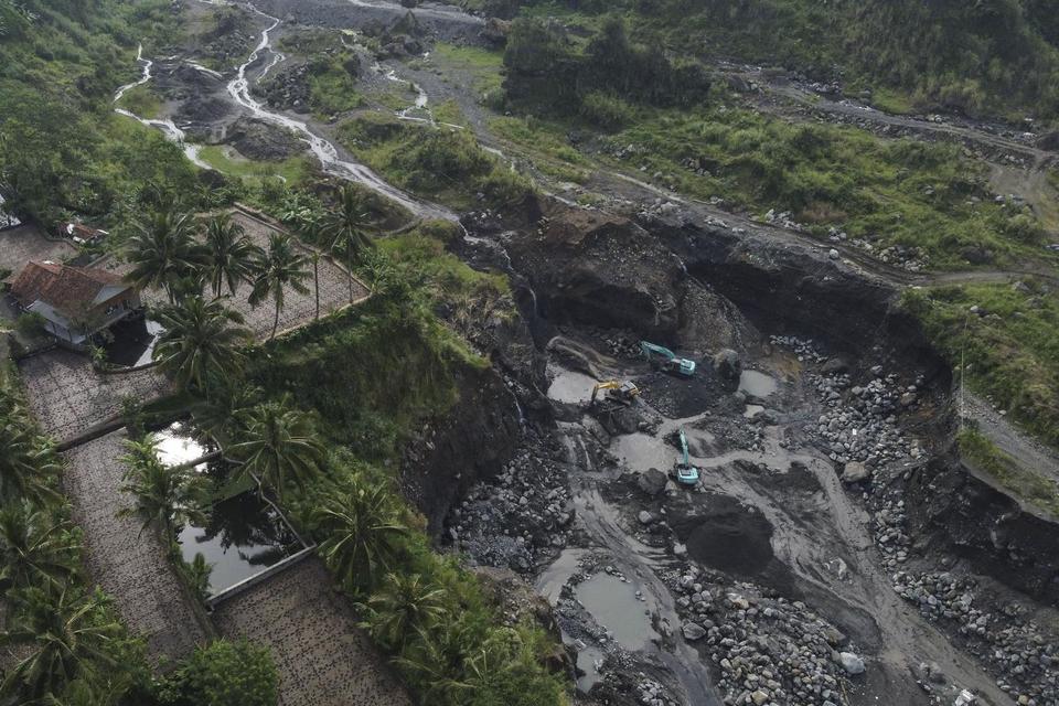 tambang pasir, gunung merapi, tambang ilegal