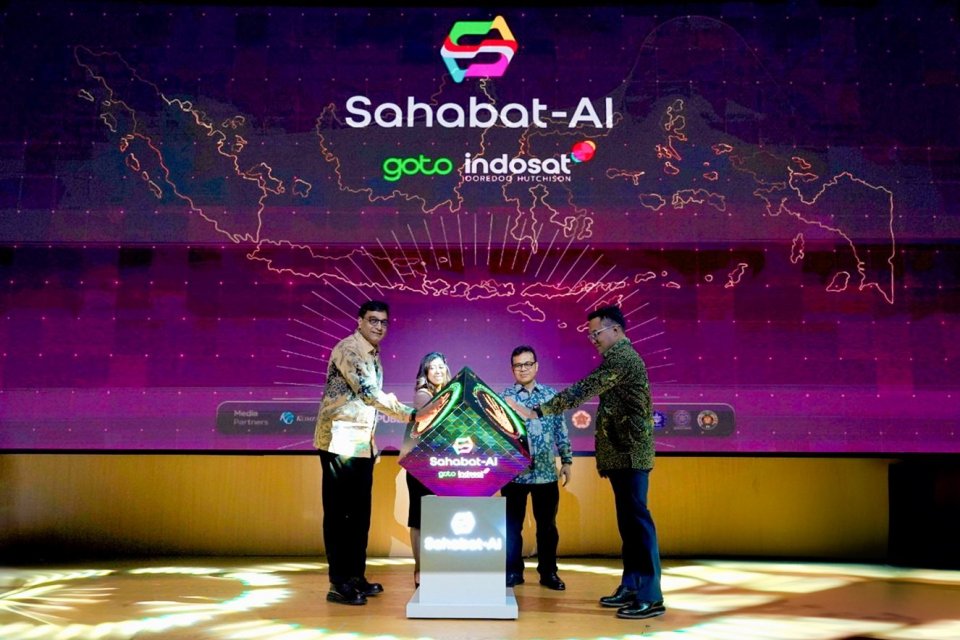 goto, gojek, indosat, Sahabat-AI