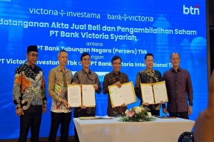 BTN resmi akuisisi Bank Victoria Syariah, Kamis (5/6)