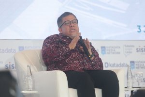 Simposium Nasional Sumitronomics dan Arah Ekonomi Indonesia (Foto: Katadata/Fauza Syahputra)