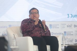 Simposium Nasional Sumitronomics dan Arah Ekonomi Indonesia (Foto: Katadata/Fauza Syahputra)