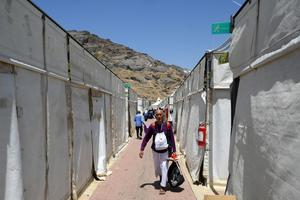 Jamaah haji Indonesia nafar awal tinggalkan Mina