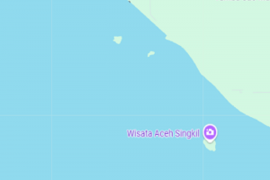 Gugusan pulau yang menjadi sengketa Provinsi Aceh dengan Sumatra Utara.