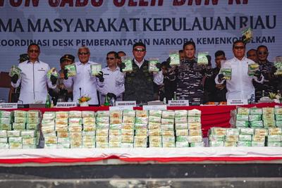 Pesta rakyat pemusnahan 2 ton sabu-sabu