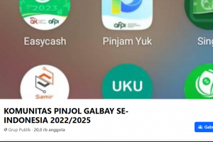 Komunitas Pinjol Gagal Bayar Se-Indonesia 2022/2025 di Facebook