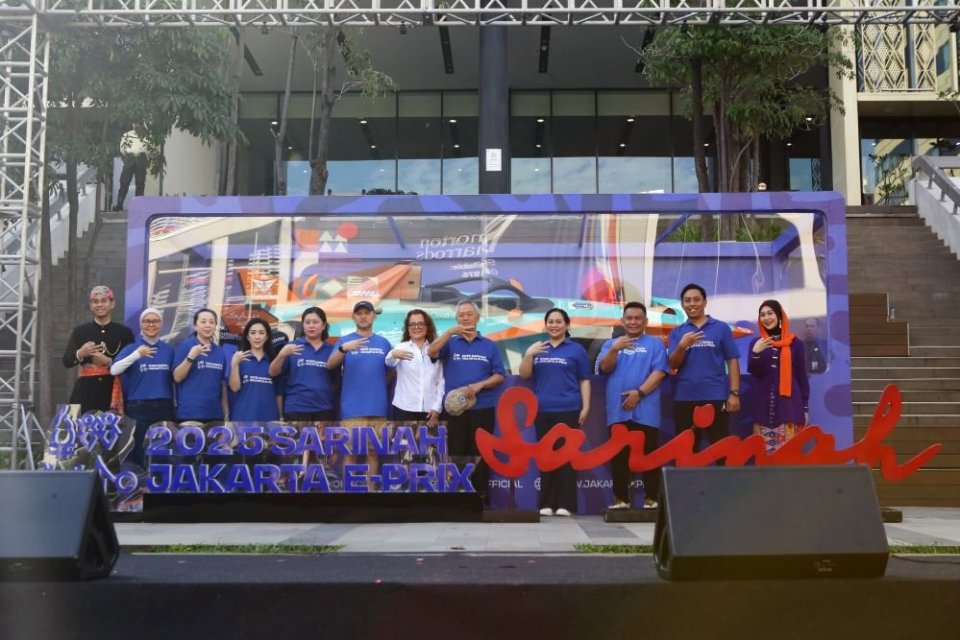 Sarinah resmi diumumkan sebagai Title Partner Jakarta E-Prix 2025 dalam acara peluncuran bertajuk “From Heritage to Future”.