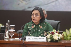 Konferensi Pers APBN KiTa (Foto: Katadata/Fauza Syahputra)