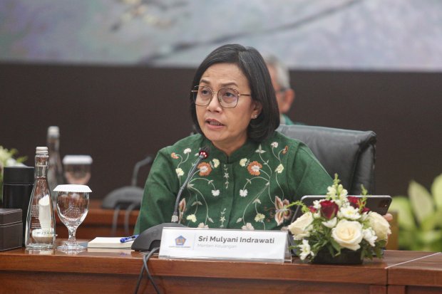 Konferensi Pers APBN KiTa (Foto: Katadata/Fauza Syahputra)