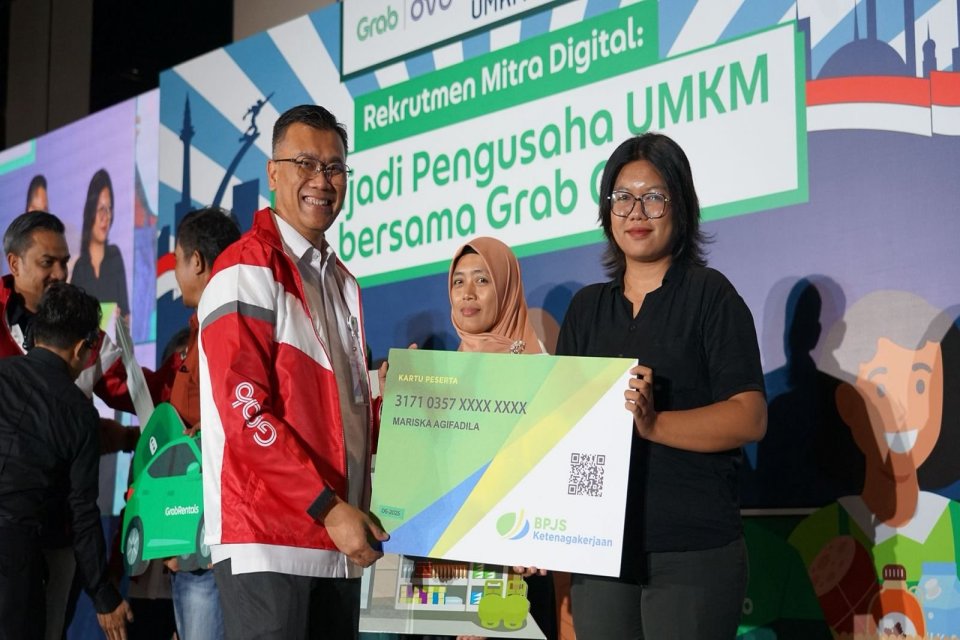 BPJS Ketenagakerjaan menegaskan dukungannya terhadap inisiatif kolaboratif antara Grab Indonesia dan Kementerian Koperasi dan Usaha Kecil dan Menengah Republik Indonesia.