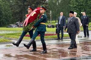 Presiden Prabowo ziarahi korban Pengepungan Leningrad Rusia