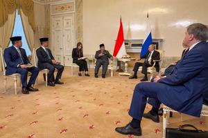 Pertemuan bilateral Presiden Prabowo dengan Presiden Putin