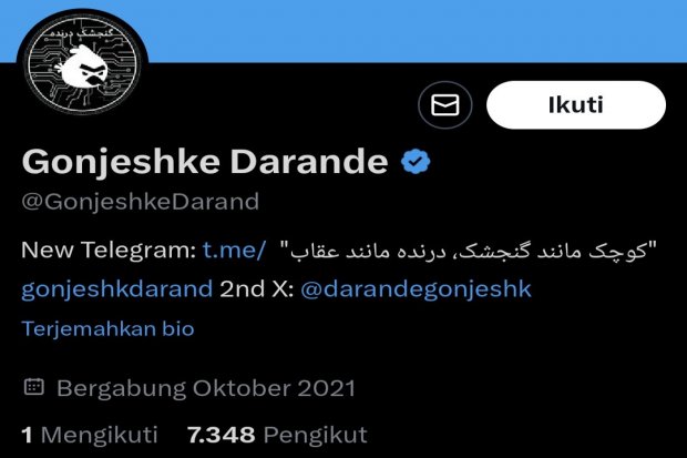 Akun X Gonjeshke Darande
