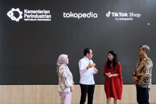Peluncuran Program KALCER Kemenperin dan Tokopedia TikTok Shop, Kamis (19/6)