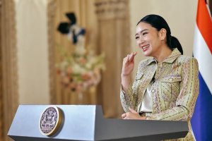 Perdana Menteri Thailand Paetongtarn Shinawatra.