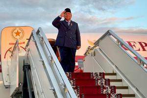 Presiden Prabowo tinggalkan Rusia
