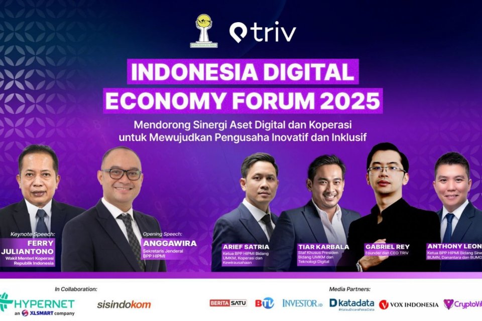 Revolusi Ekonomi Digital Indonesia: HIPMI Ajak Koperasi dan Teknologi Bersinergi di Forum 2025