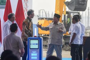 Presiden Prabowo meresmikan site ESDM