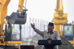 Presiden Prabowo meresmikan site ESDM