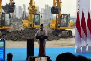 Presiden Prabowo di Karawang