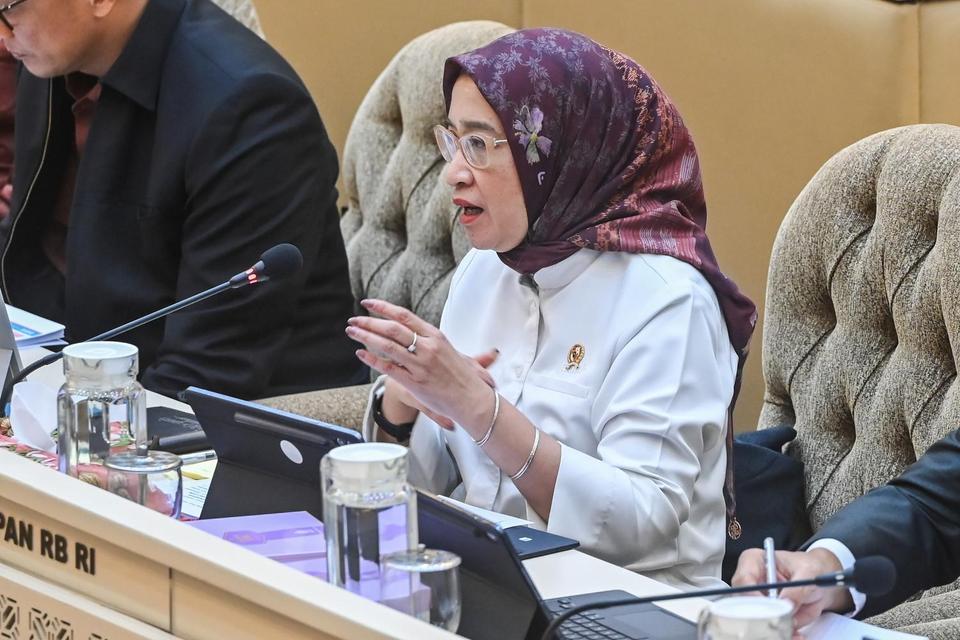 Menteri Pendayagunaan Aparatur Negara dan Reformasi Birokrasi (MenPAN-RB) Rini Widyantini. 
