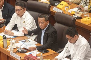 Rapat Kerja Komisi XII DPR dengan Menteri ESDM (Foto: Katadata/Fauza Syahputra)