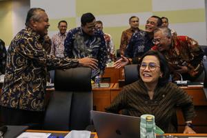Raker Banggar DPR dengan Menteri Keuangan