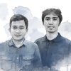 Dedy Arfiansyah dan Hafid Mahendra Rizqi