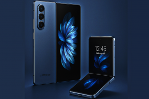 Ilustrasi Samsung Galaxy Z Fold 7 dan Samsung Galaxy Z Flip 7
