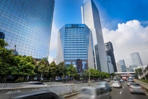 Ilustrasi Gedung BRI