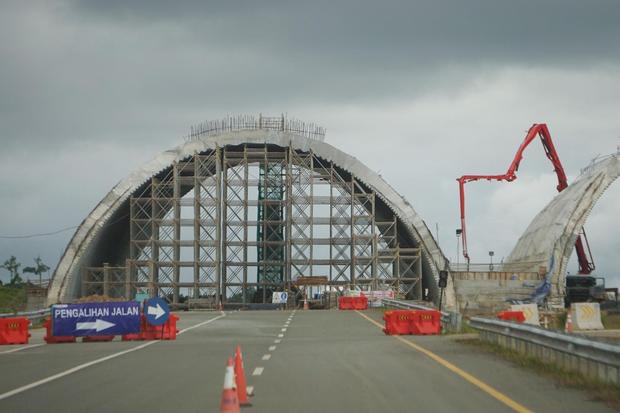 Pembangunan jembatan satwa di jalan tol IKN
