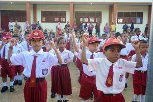 Masa Pengenalan Lingkungan Sekolah di Papua Barat Daya