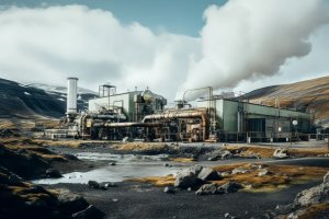 Ilustrasi geothermal
