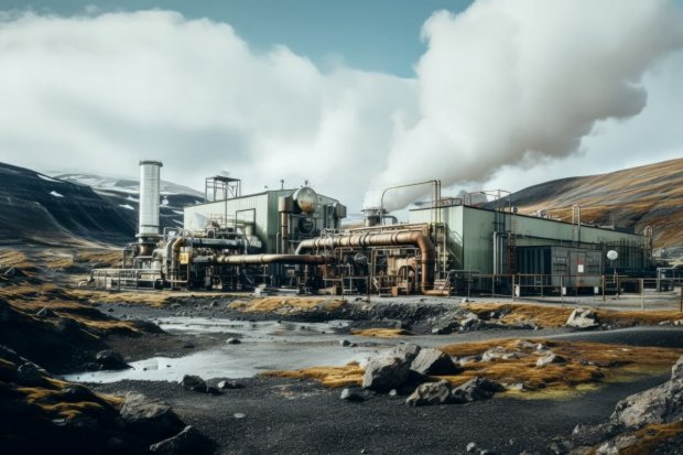 Ilustrasi geothermal
