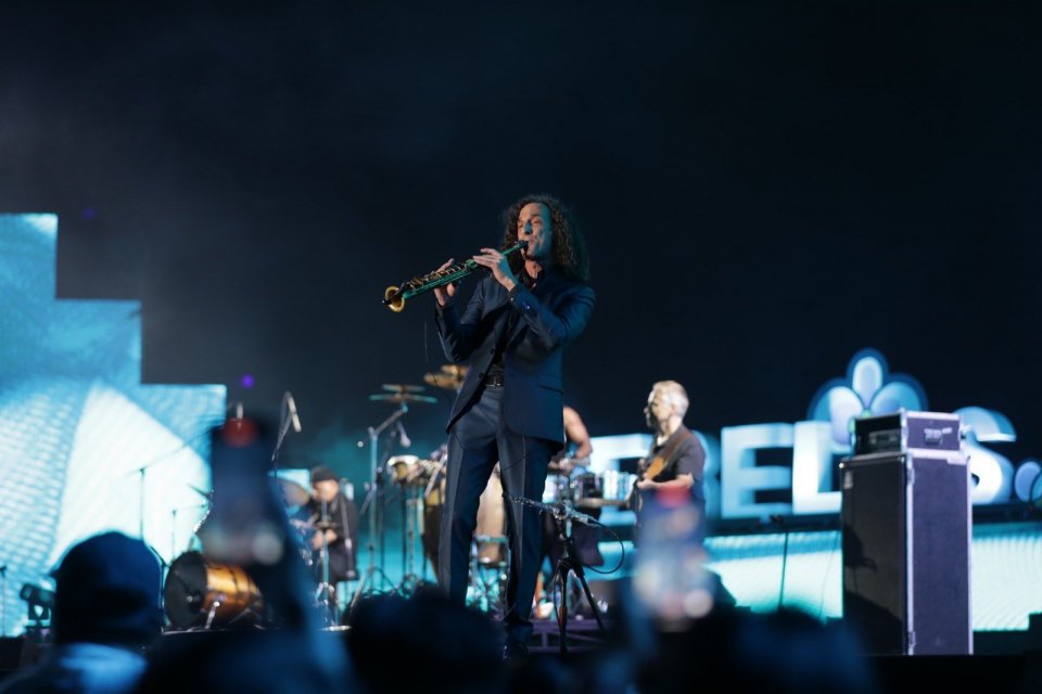 Salah satu musisi jazz kawakan internasional, Kenny G sebagai salah satu penampil di Prambanan Jazz Festival 2025.
