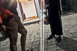 Viral di media sosial konsumen yang mengaku bekerja di bidang pelayaran menegur pengemudi ShopeeFood, karena dinilai telat mengantar pesanannya.