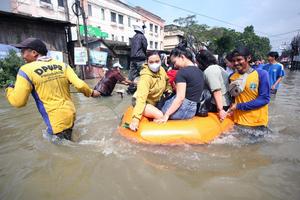 Banjir di Ciledug Indah