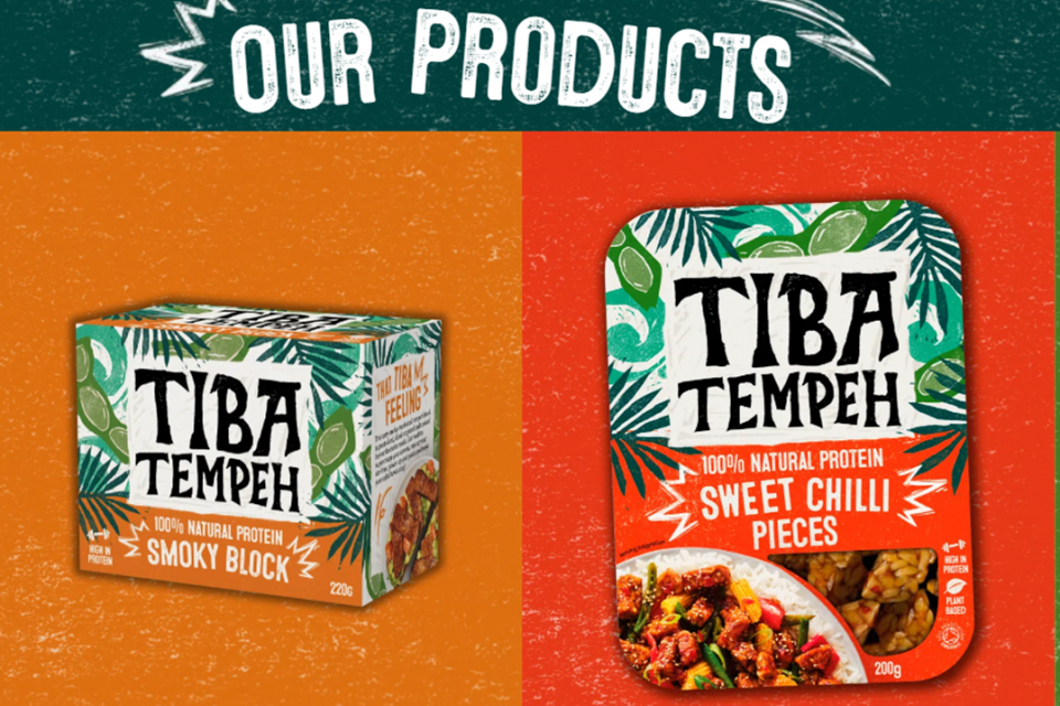 Tiba Tempeh, startup inggris, tempe, kedelai