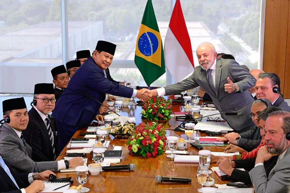 Lawatan Prabowo ke Brasil