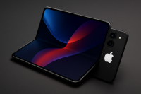 Ilustrasi iPhone lipat