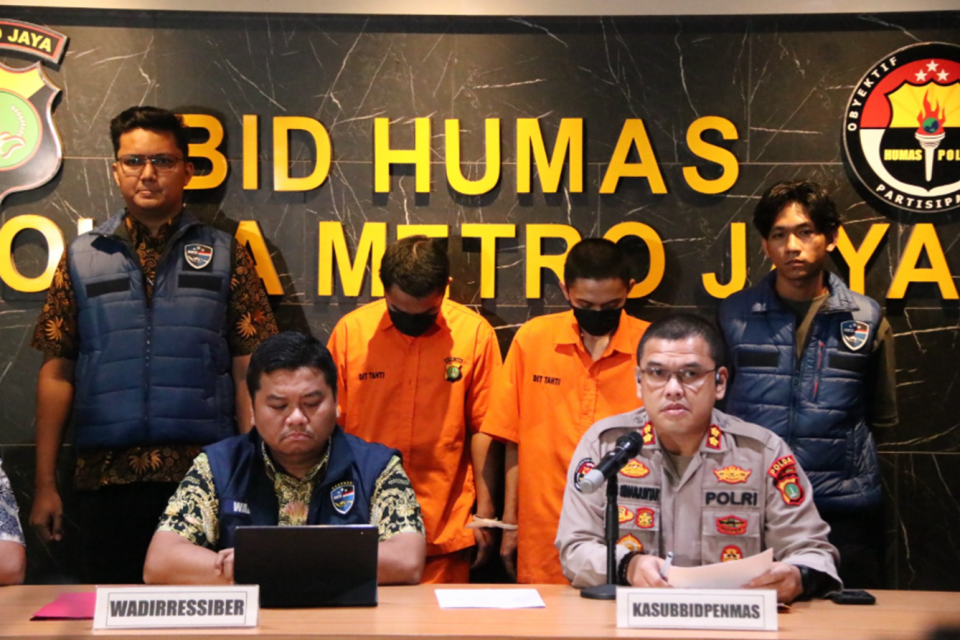 Polda Metro Jaya menangkap pelaku penipuan paket COD Ninja Xpress,