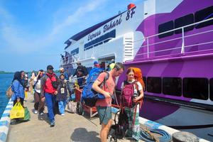 Perjalanan wisatawan tujuan Jawa Tengah