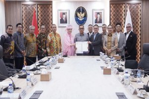 Penandatanganan kerja sama strategis antara Worldvuer iByond Limited, perusahaan teknologi berbasis Silicon Valley, dengan Tunas Prima Industrial Esta