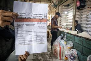 Sidak antisipasi beras oplosan di Lembang