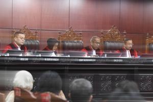 Sidang putusan uji materi UU Konservasi Sumber Daya Hayati dan Ekosistemnya, UU BPJS, serta UU Pemilu