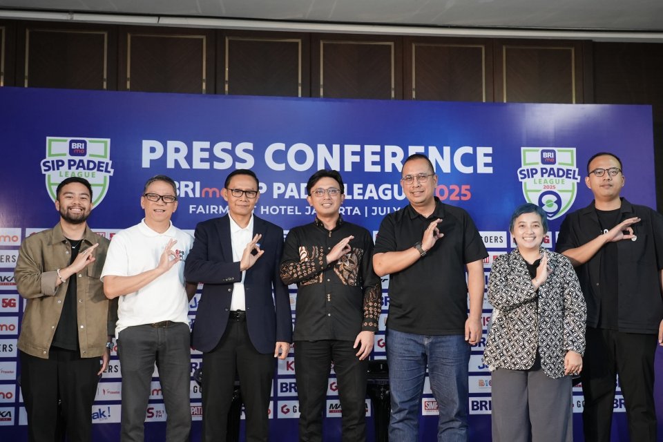 BRI Hadirkan Gaya Hidup Sehat Lewat BRImo SIP Padel League 2025