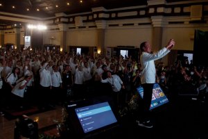 Jokowi di Kongres PSI