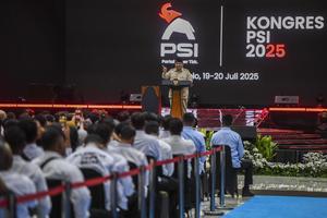 Presiden Prabowo tutup Kongres PSI 2025