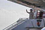 Presiden Prabowo kembali ke Jakarta